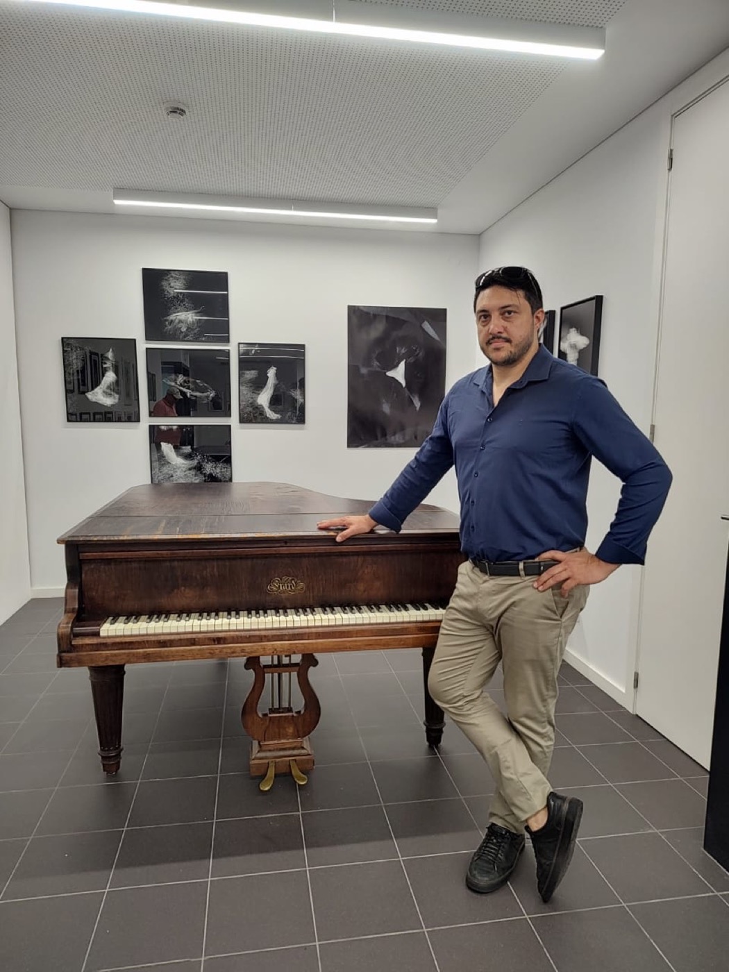 Piano de armário restaurado